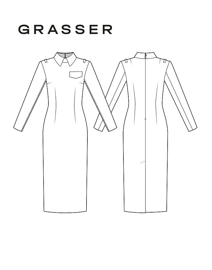 Dress, pattern №1120