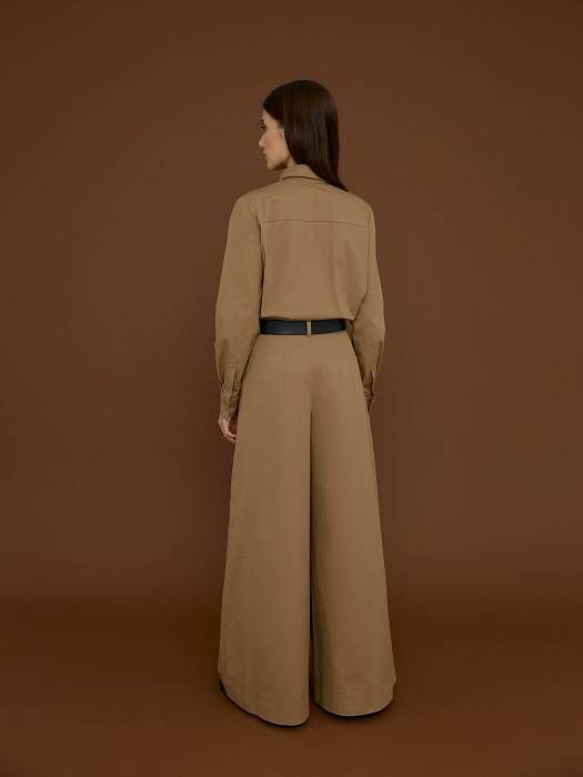 Trousers with two types of pockets, pattern №861