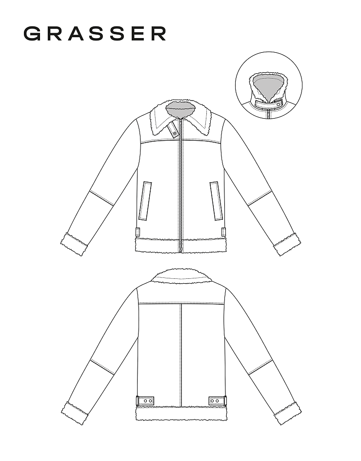 Jacket, pattern №968