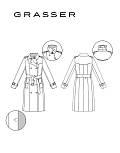 Trench coat, pattern №155 Trench coat, pattern №155