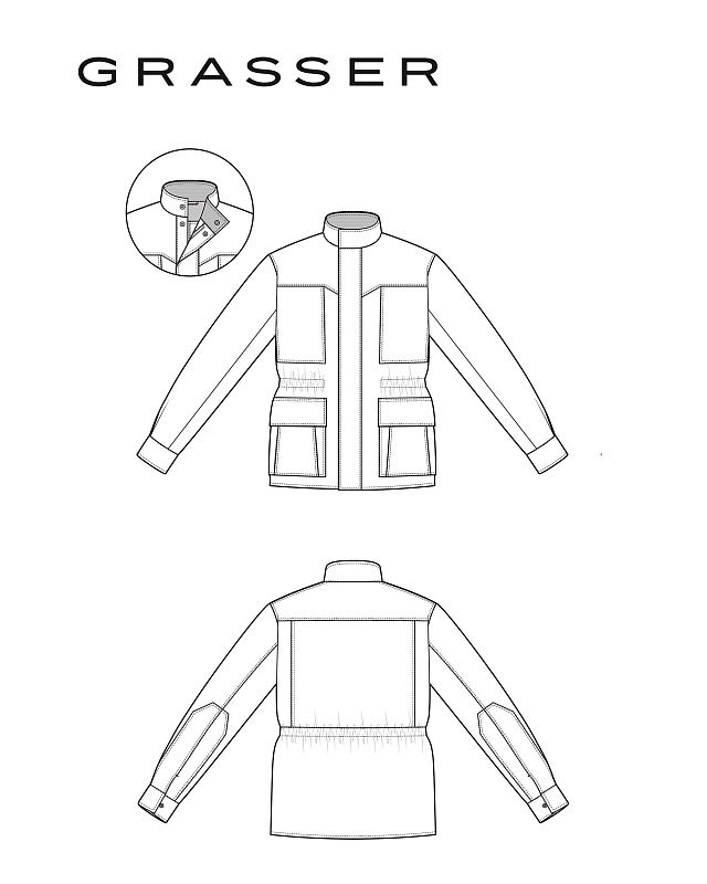 Men's jacket, pattern №1315 Men's jacket, pattern №1315