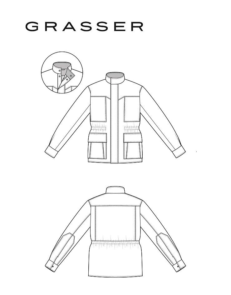 Men's jacket, pattern №1315
