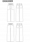 Trousers with 2 pocket options, pattern №834, photo 3