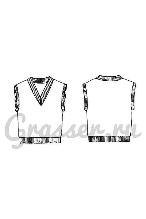 Vest, pattern №732