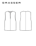 Vest, pattern №1171