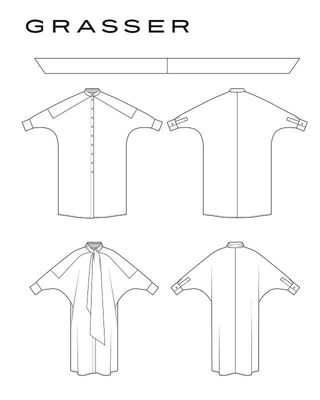 Dress, pattern №1352 Dress, pattern №1352