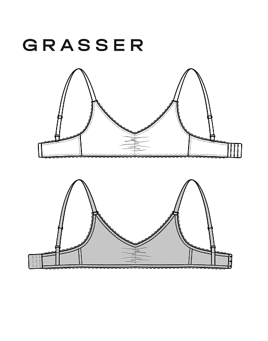 Top with a gathered center, pattern №983