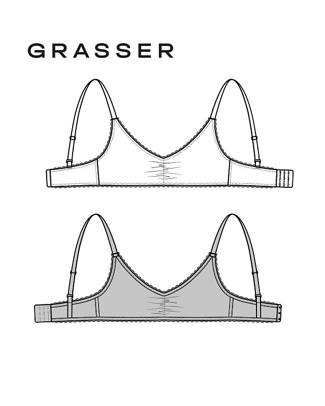 Top with a gathered center, pattern №983