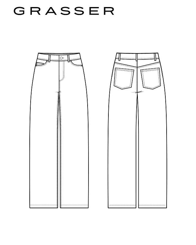 Trousers, pattern №1163