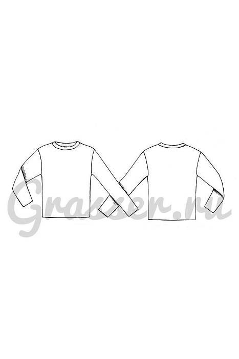 Sweatshirt, pattern №724