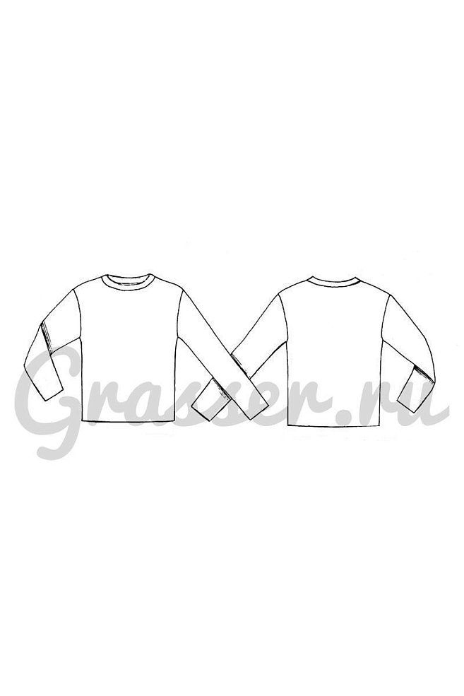 Sweatshirt, pattern №724