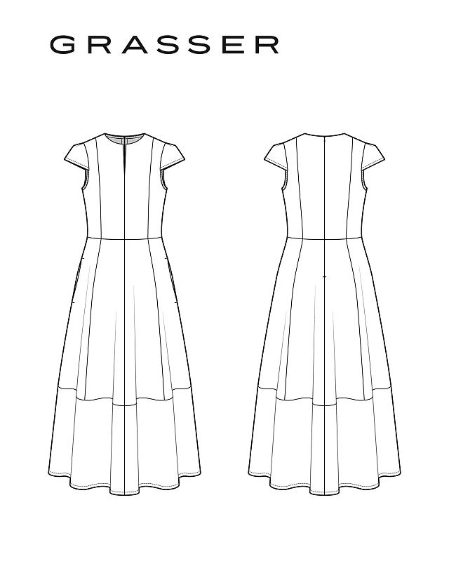 Dress, pattern №1345