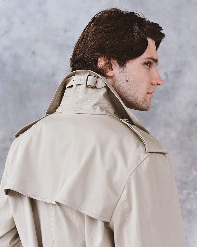 Men's trench coat, pattern №629