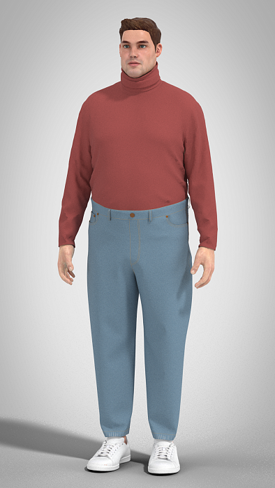 Men's trousers, pattern №829