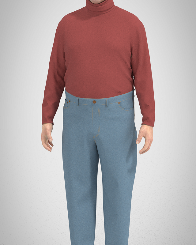 Men's trousers, pattern №829