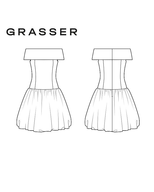 Dress, pattern №1086