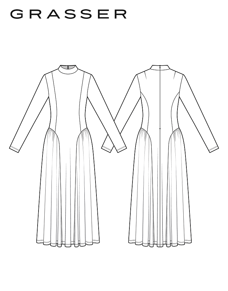 Dress, pattern №1278