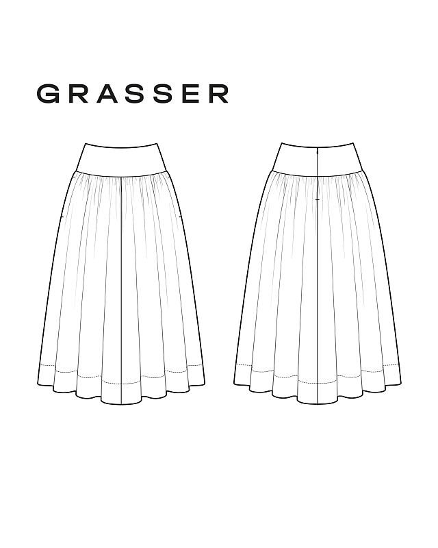 Skirt, pattern №1134