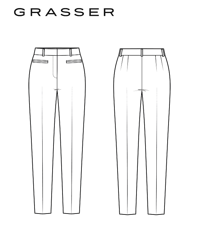 Trousers, pattern №1199