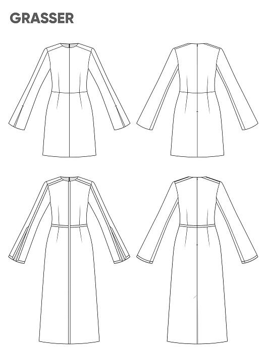 Dress in two options, pattern №907