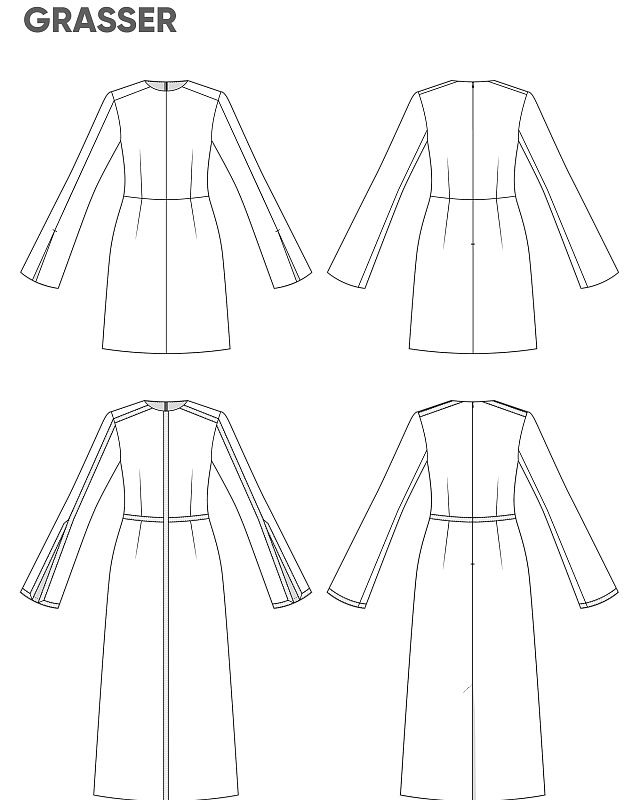 Dress in two options, pattern №907