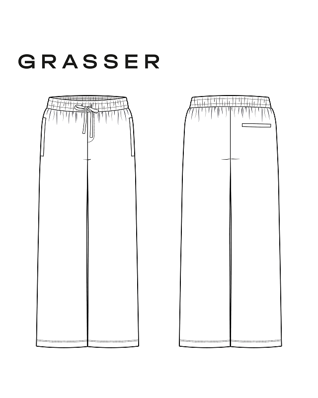 Trousers, pattern №1054