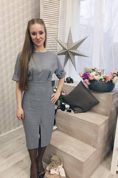 Классическое  dress, pattern №423