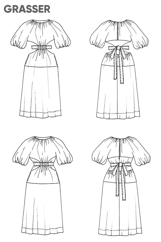 Dress, pattern №760