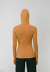 Turtleneck sweater in two options: with collar band and hood, pattern №913, photo 14