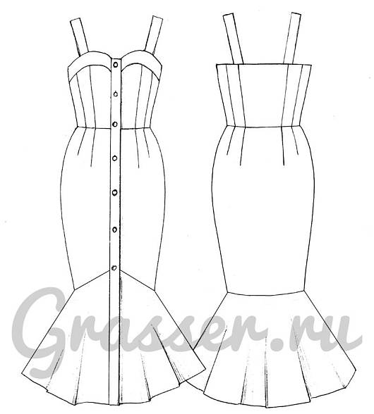 Sundress, pattern №611