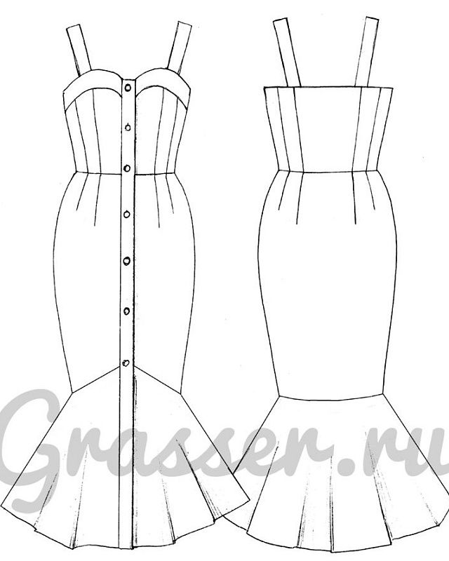 Sundress, pattern №611