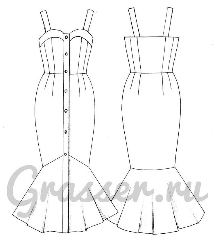 Sundress, pattern №611