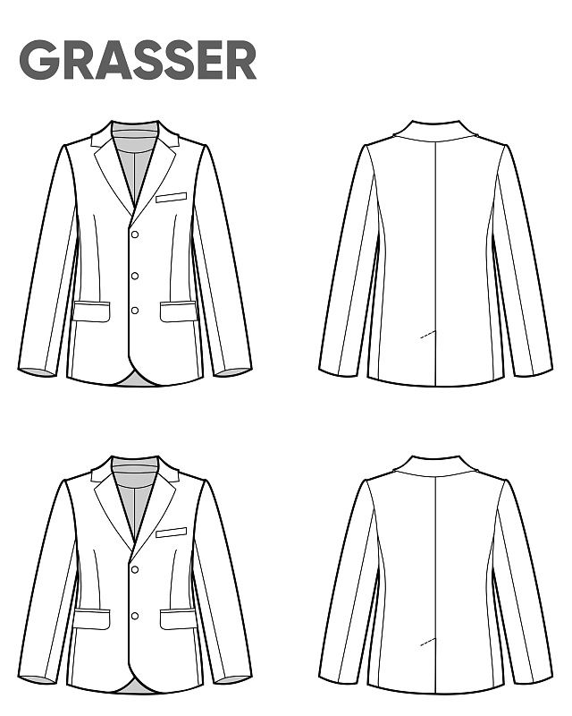 Jacket, pattern №118