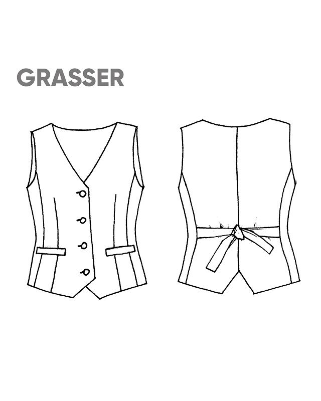 Vest, pattern №301