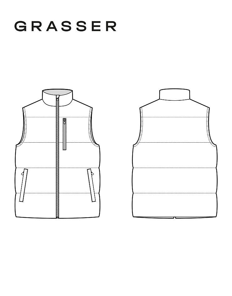 Vest, pattern №954
