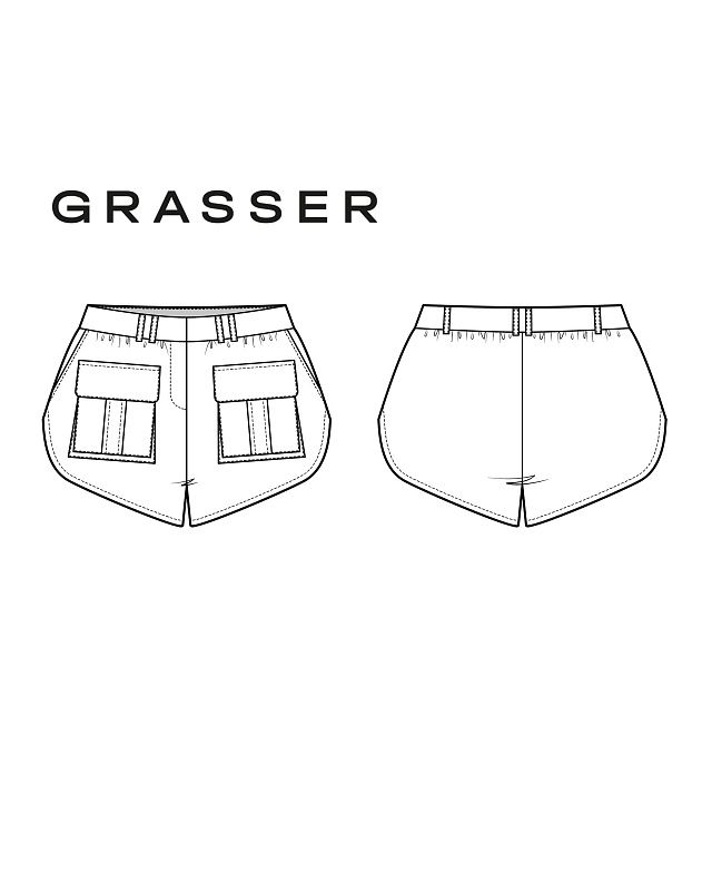 Shorts, pattern №1038