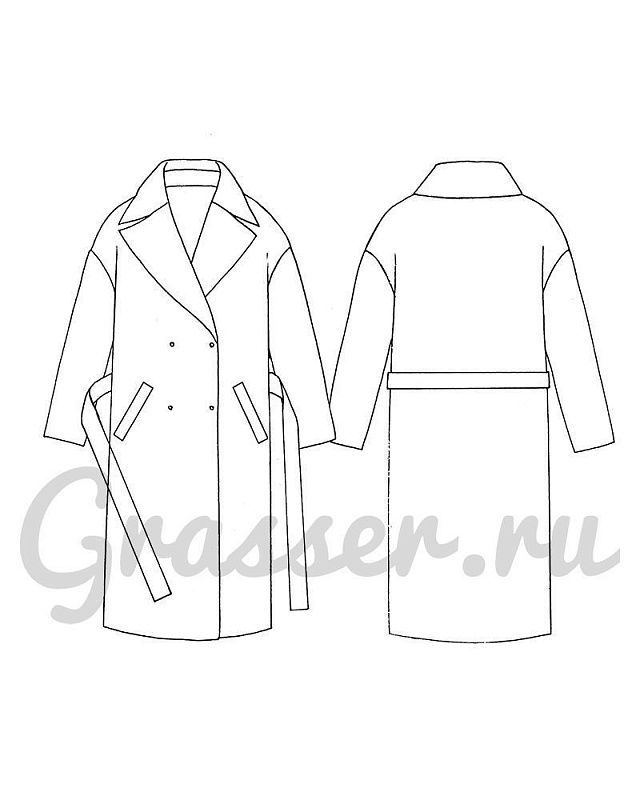 Insulated coat, pattern №632