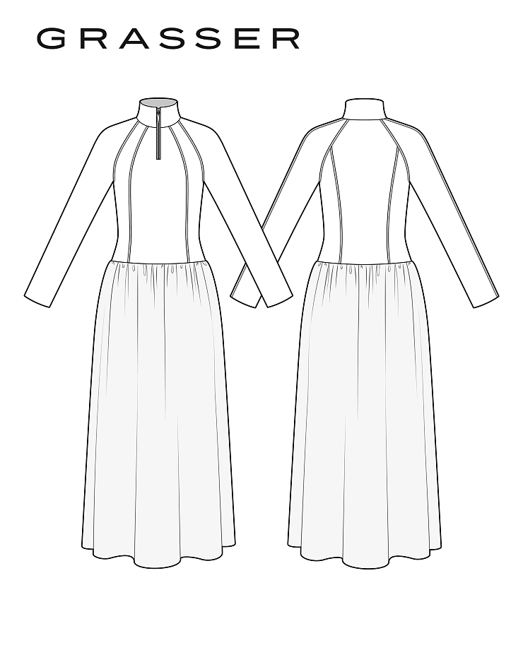 Dress, pattern №1205