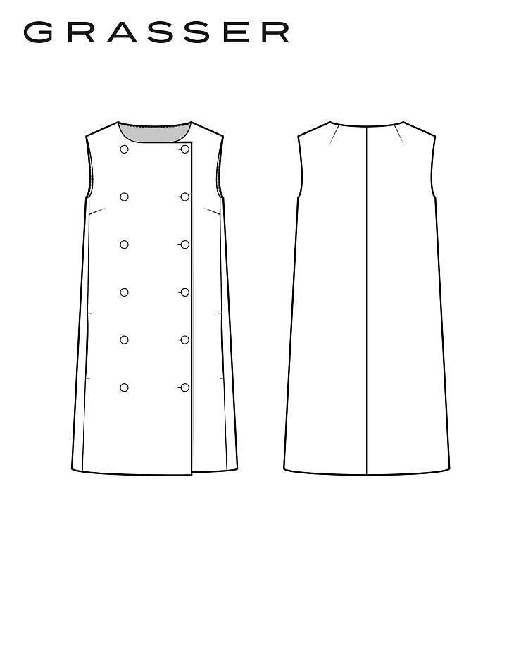 Dress, pattern №1218