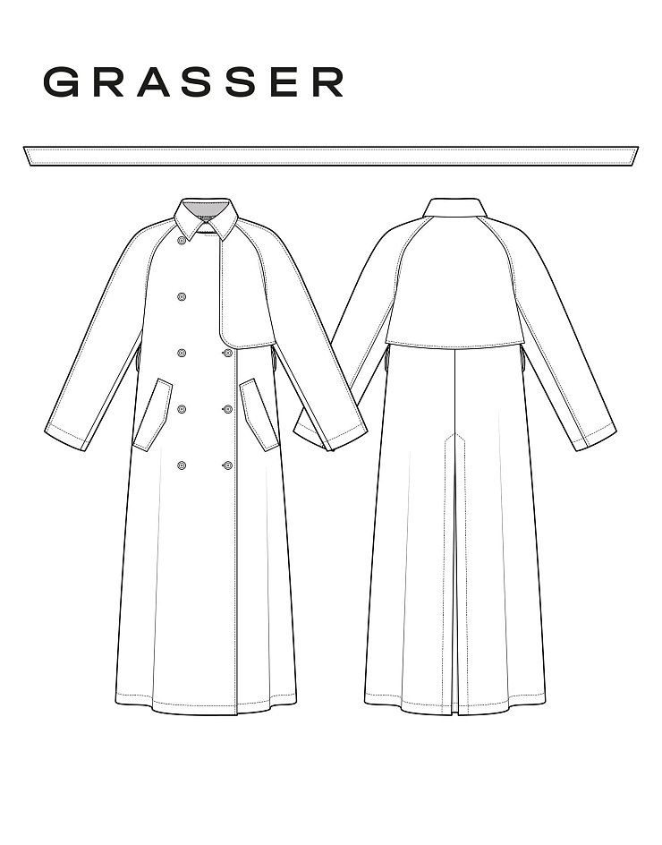 Duster coat, pattern №1126