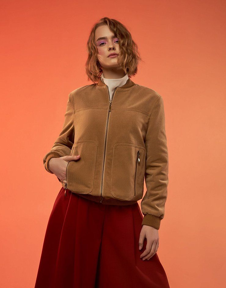 Bomber jacket, pattern №746