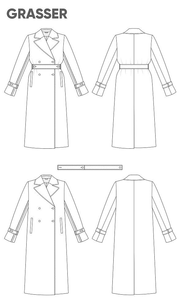 Coat, pattern №902