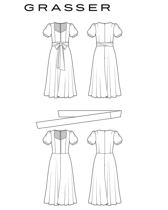 Dress, pattern №1342