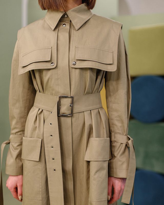 Trench coat, pattern №742