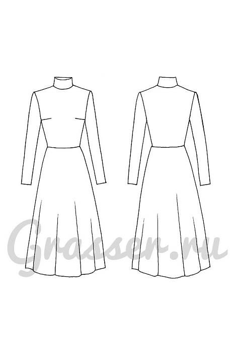 Dress, pattern №737