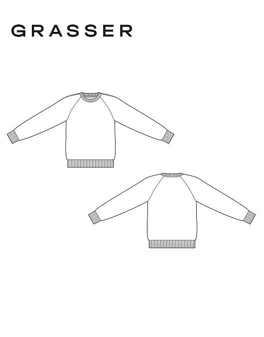 Sweatshirt, pattern №52