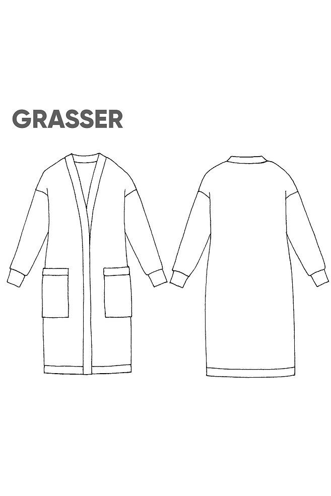 Cardigan, pattern №734