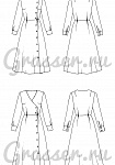 Dress in 2 options, pattern №687, photo 5