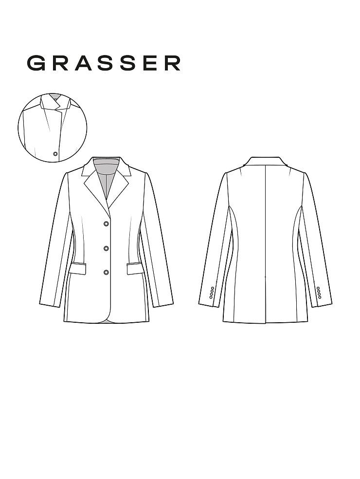 Jacket, pattern №1102