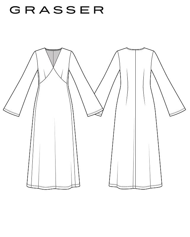 Dress, pattern №1057